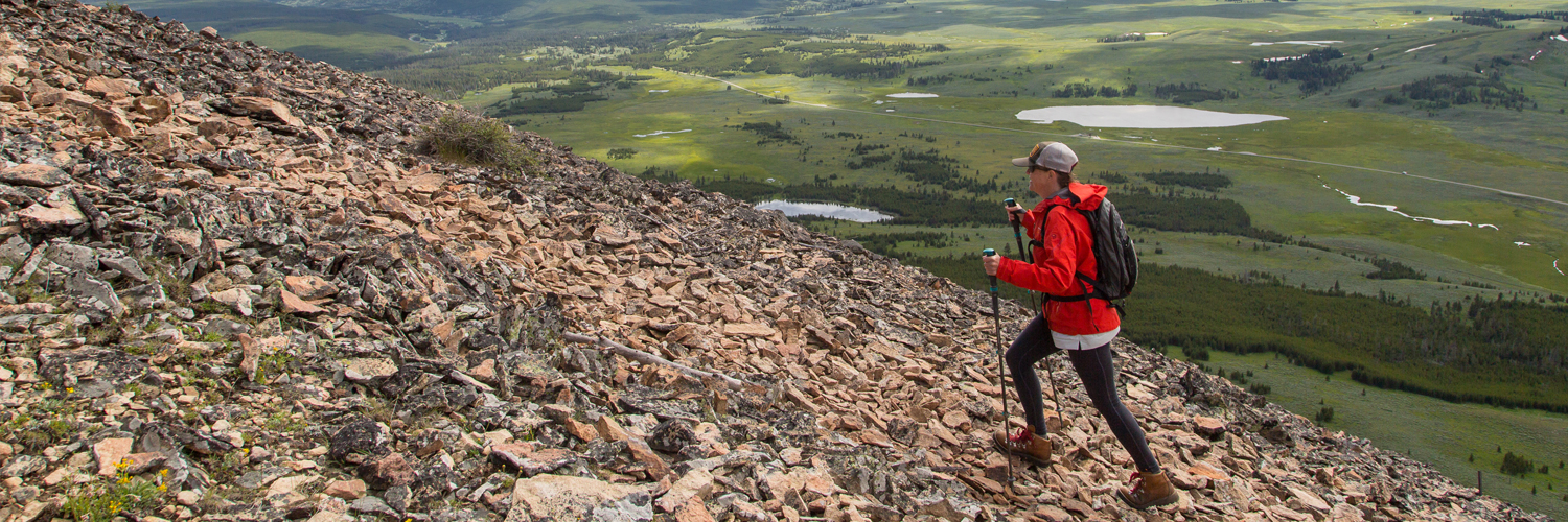 Hiking Biking Destination Yellowstone