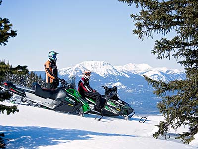 snowmobiling is west yellowstone