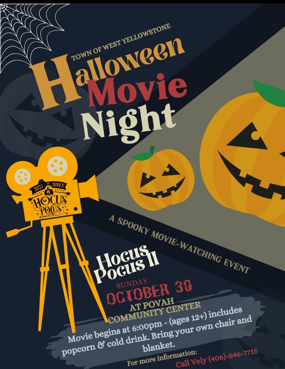 Halloween Movie Night - Destination Yellowstone