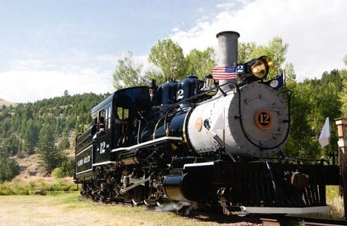 Virginia City steam engine #12